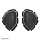 SPIDI RACING KNEE SLIDER BLACK/WHITE Image