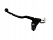 LH LEVER ASSEMBLY ALU CABLE ROAD RACE 28mm FULCRUM HONDA GP Image