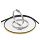 S/STEEL CLAMP TO MOUNT HEAT GUARD ONTO MUFFLER 80-100 DIA. - NLA Image