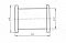 RUBBER GROMMET 24.5 x 14.1 Image