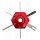 6 WAY WIRING TERMINAL REMOVE TOOL Image