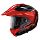 XLITE ADVENTURE HELMET X552 HILSIDE BLACK/RED LARGE Image
