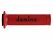RACE GRIPS KNURL 120/125mm RED/BLACK OPEN Image