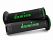 RACE GRIPS KNURL 120/125mm BLACK/GREEN OPEN Image