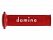 RACE GRIPS KNURL 120/125mm RED/WHITE OPEN Image
