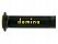RACE GRIPS KNURL 120/125mm BLACK/YELLOW OPEN Image