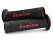 RACE GRIPS KNURL 120/125mm BLACK/RED OPEN Image