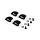 STRAP CARRIER / RIVETS / WASHERS FOR MATRIX (4 PCS OF EACH) Image