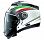 ** HELMET N44 ITALY N-COM WHITE/RED/GREEN XXL - SALE Image