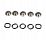 REPLACABLE BOBBIN KIT FOR BMW DISCS BR D68B407D6 OR BR D68B407D7 Image