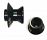 6mm REAR STAND BOBBIN SET BLACK (NEW STYLE) Image