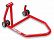 REAR S/SIDE STAND (LEFT) - RED - PIN NOT INCLUDED Image
