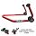 REAR ADJUSTABLE STAND RED WITH RUBBER CURSORS Image