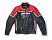 ** SPIDI NASTY MENS LEATH JKT BLK/RED MED -Sale Image