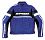 ** SPIDI SCARFACE LEATH WIND JKT BLUE 50 -Sale Image