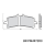 BRAKE PADS FRONT Z03 TRACK/ROAD - 107A48669 / 07BB37 Image