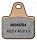 BRAKE PADS Z04 MOTO3/P4 CALLIPER - 4 PADS PER SET ALT 107A48604 Image