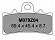 BRAKE PADS FRONT Z04 RACE ONLY KTM RC390 - 107A48607 - 07GR18 Image