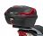 MONOLOCK TOP BOX 47LT BLADE BLACK WITH RED REFLECTORS Image