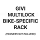 SIDE RACK MULTILOCK (MT) MOTO GUZZI V7 III '17-'20 Image