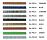 STICK ON WHEEL WEIGHTS - BLUE - BOX OF 50 STRIPS 45 GR EACH Image