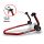 FRONT ADJUSTABLE STAND RED WITH SAR10 ADAPTORS Image