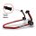 FRONT ADJUSTABLE STAND RED WITH SAP ADAPTERS FOR RADIAL CALIPER Image