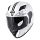 ** J04 JUNIOR FULL FACE HELMET WHITE / BLACK YOUTH MEDIUM - SALE Image