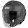 GIVI X22 PLANET JET HELMET SOLID COLOUR TITANIUM 61/X-LARGE - NLA Image