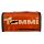 ** CLAMP PAD TAPER BAR ORANGE - NLA - SALE Image