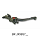 THUMB REAR BILLET BRAKE MASTER CYLINDER DIA. 14 Image