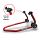 FRONT ADJUSTABLE STAND RED WITH SAC10 UNDERFORK ADAPTORS Image