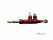 BERINGER REAR MASTER CYLINDER 12.7 RED Image
