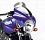 SCREEN HONDA CB600 F HORNET '03-'06 BLUE 36x45cm NLA Image