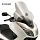 SCREEN HONDA FORZA 300 ABS '13-'17 CLEAR 73x59cm Image