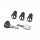 SECURITY EVO LOCK SET x3 EVO LOCKS (OBKEV_ ONLY) Image