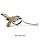 FRONT BRAKE M/CYL. PS16 REMOTE RES. GOLD Image