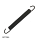 TENSION SPRING HOOK ENDS DIA. 8.1 x 90 mm LONG DIA. 1.6 mm WIRE Image