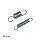 TENSION SPRING PAIR VESPA DIA. 15x82/19x82mm LONG DIA.2.5/3mm WIRE Image