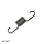 TENSION SPRING HOOK ENDS DIA. 18.5 x 87 mm LONG DIA. 3 mm WIRE Image