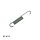 TENSION SPRING HOOK ENDS DIA. 15.7 x 104 mm LONG DIA. 2.6 mm WIRE Image