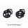 VISOR MECHANISM KIT X804RS BLACK Image
