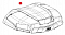 V58 TOP SHELL WITHOUT COVER OR REFLECTOR Image