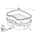 TRK35N/TRK35B ASSEMBLED BOTTOM SHELL - NLA Image
