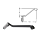 STEEL GEAR LEVER HONDA XL/XR 600 / MTX 125R / CRM 125 / CRF 230 Image