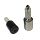 BAR END WEIGHT BLACK 210 gm  DIAM. 17.5 Image