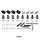 04 RAPID RELEASE KIT FOR SIDE FRAMES VARIOUS MODELS CHECK FITMENT Image