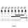 02 RAPID RELEASE KIT FOR SIDE FRAMES VARIOUS MODELS CHECK FITMENT Image