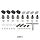 05 RAPID RELEASE KIT FOR SIDE FRAMES VARIOUS MODELS CHECK FITMENT Image
