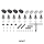 06 RAPID RELEASE KIT FOR SIDE FRAMES VARIOUS MODELS CHECK FITMENT Image